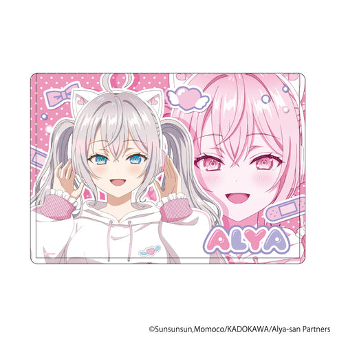 『時々ボソッとロシア語でデレる隣のアーリャさん』キャラクリアケース04/アーリャ ゆめかわver.(描き下ろしイラスト)