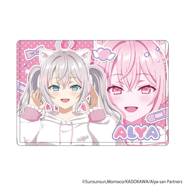 『時々ボソッとロシア語でデレる隣のアーリャさん』キャラクリアケース04/アーリャ ゆめかわver.(描き下ろしイラスト)