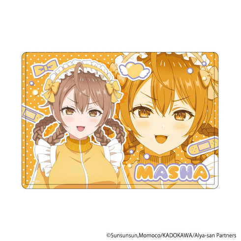 『時々ボソッとロシア語でデレる隣のアーリャさん』キャラクリアケース06/マーシャ ゆめかわver.(描き下ろしイラスト)