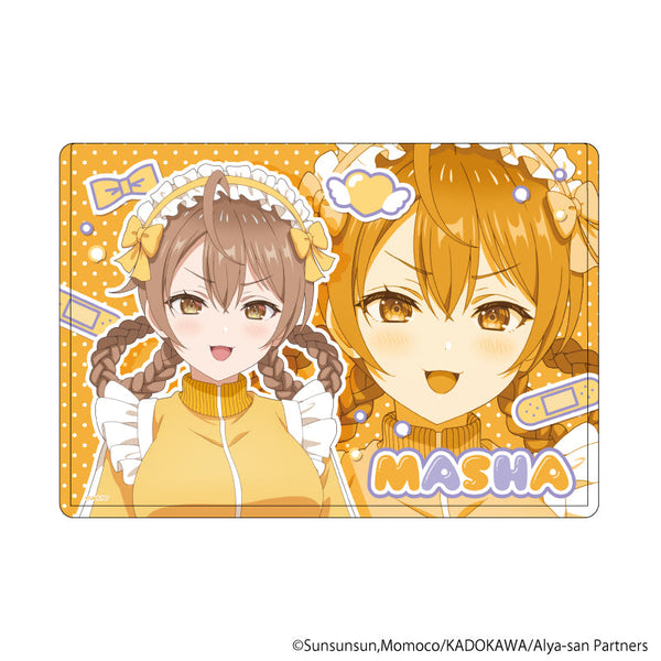 『時々ボソッとロシア語でデレる隣のアーリャさん』キャラクリアケース06/マーシャ ゆめかわver.(描き下ろしイラスト)