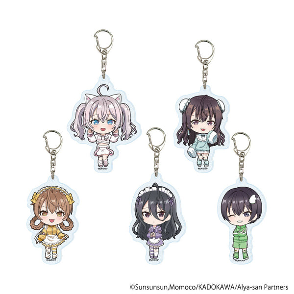 『時々ボソッとロシア語でデレる隣のアーリャさん』アクリルキーホルダー02/ゆめかわver. コンプリートセット(全5種)(ミニキャライラスト)