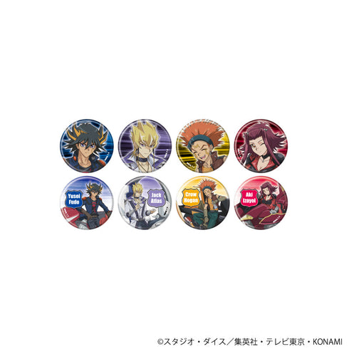 『遊☆戯☆王5D's』缶バッジ11/コンプリートセット(全8種)(描き下ろしイラスト)