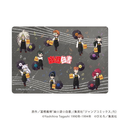 『幽☆遊☆白書』キャラクリアケース53/集合デザイン 音楽ver.(グラフアートイラスト)