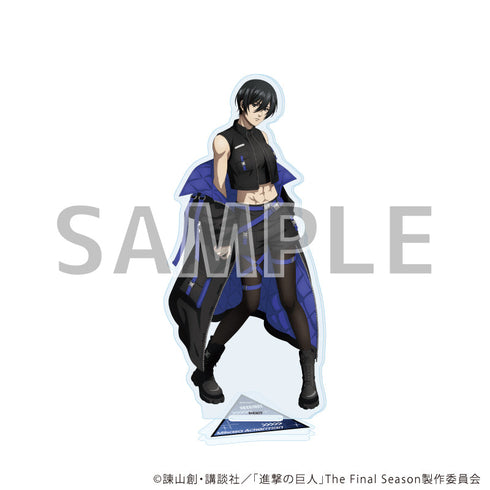 『進撃の巨人The Final Season』アクリルスタンド10/ミカサ・アッカーマン サイバーパンクver.(描き下ろしイラスト)