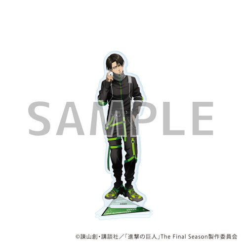 『進撃の巨人The Final Season』アクリルスタンド11/リヴァイ・アッカーマン サイバーパンクver.(描き下ろしイラスト)