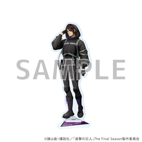 『進撃の巨人The Final Season』アクリルスタンド12/ハンジ・ゾエ サイバーパンクver.(描き下ろしイラスト)