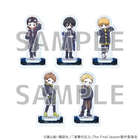 『進撃の巨人The Final Season』アクリルぷちスタンド01/サイバーパンクver. Aセット ブラインド(全5種)(グラフアートイラスト)【BOX】【202606再販】