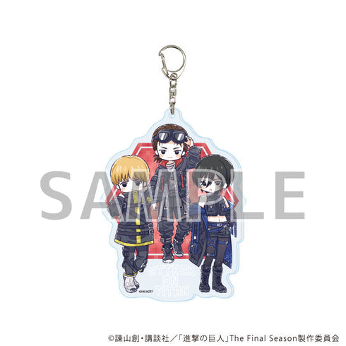 『進撃の巨人The Final Season』デカアクリルキーホルダー01/サイバーパンクver. A(グラフアートイラスト)【202606再販】