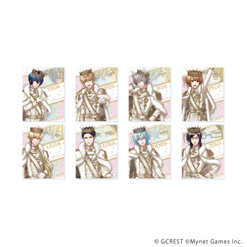 『夢王国と眠れる100人の王子様』アクリルカード09/コンプリートセット(全8種)(公式イラスト)