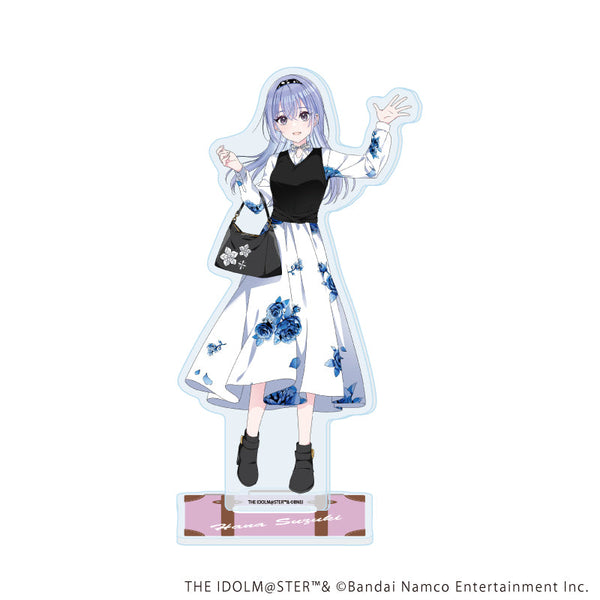 『アイドルマスター シャイニーカラーズ』アクリルスタンド17/鈴木羽那 おでかけver.(描き下ろしイラスト)