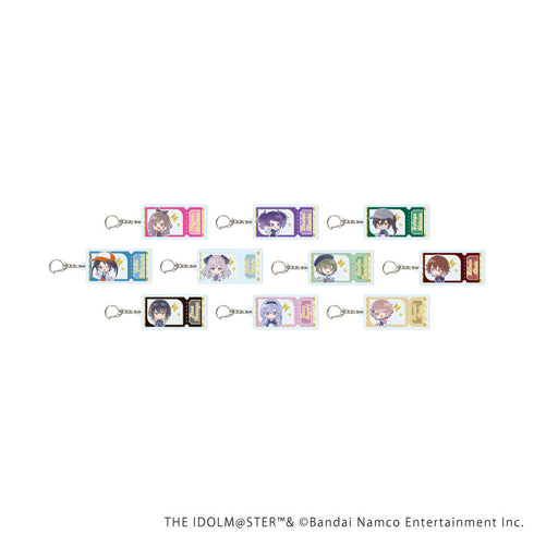 『アイドルマスター シャイニーカラーズ』アクリルキーホルダー03/おでかけver. コンプリートセット(全10種)(ミニキャライラスト)