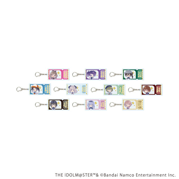 『アイドルマスター シャイニーカラーズ』アクリルキーホルダー03/おでかけver. コンプリートセット(全10種)(ミニキャライラスト)