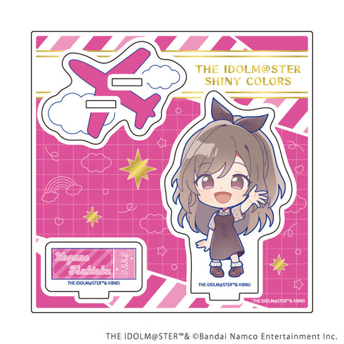 『アイドルマスター シャイニーカラーズ』アクリルスタンドプレート12/月岡恋鐘 おでかけver.(ミニキャライラスト)