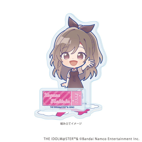 『アイドルマスター シャイニーカラーズ』アクリルスタンドプレート12/月岡恋鐘 おでかけver.(ミニキャライラスト)