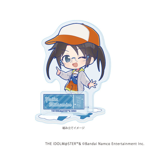 『アイドルマスター シャイニーカラーズ』アクリルスタンドプレート15/三峰結華 おでかけver.(ミニキャライラスト)