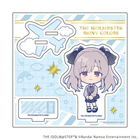 『アイドルマスター シャイニーカラーズ』アクリルスタンドプレート16/幽谷霧子 おでかけver.(ミニキャライラスト)