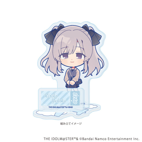 『アイドルマスター シャイニーカラーズ』アクリルスタンドプレート16/幽谷霧子 おでかけver.(ミニキャライラスト)