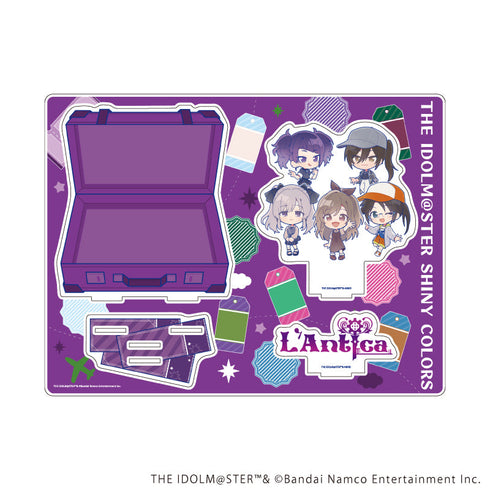 『アイドルマスター シャイニーカラーズ』アクリルジオラマ05/283プロ アンティーカ おでかけver.(ミニキャライラスト)
