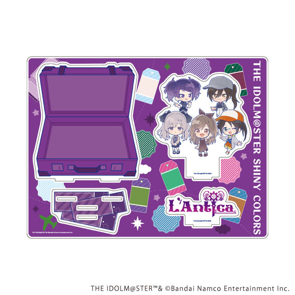 『アイドルマスター シャイニーカラーズ』アクリルジオラマ05/283プロ アンティーカ おでかけver.(ミニキャライラスト)