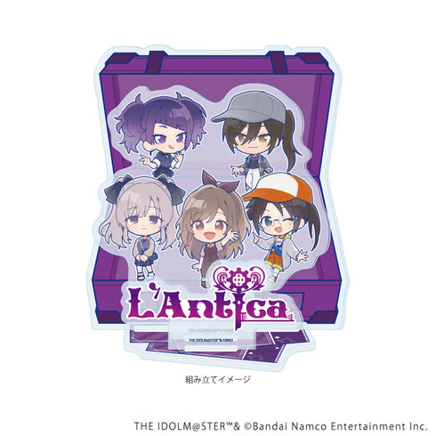 『アイドルマスター シャイニーカラーズ』アクリルジオラマ05/283プロ アンティーカ おでかけver.(ミニキャライラスト)