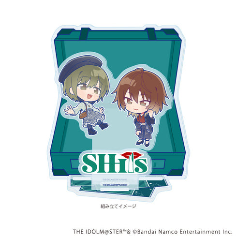 『アイドルマスター シャイニーカラーズ』アクリルジオラマ06/283プロ シーズ おでかけver.(ミニキャライラスト)