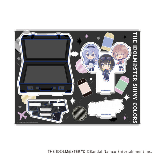 『アイドルマスター シャイニーカラーズ』アクリルジオラマ07/283プロ コメティック おでかけver.(ミニキャライラスト)