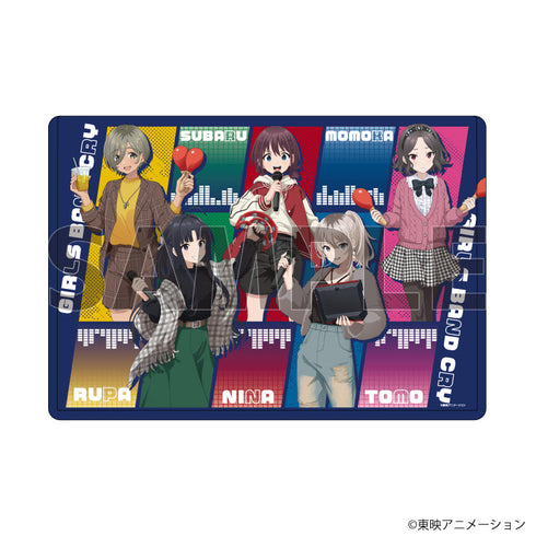 『ガールズバンドクライ』キャラクリアケース02/集合デザイン(描き下ろしイラスト)