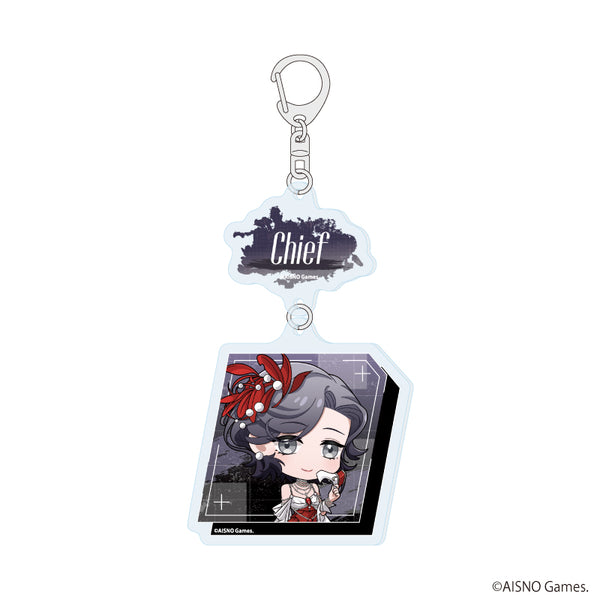 『無期迷途』連結アクリルキーホルダー02/女局長(ミニキャライラスト)