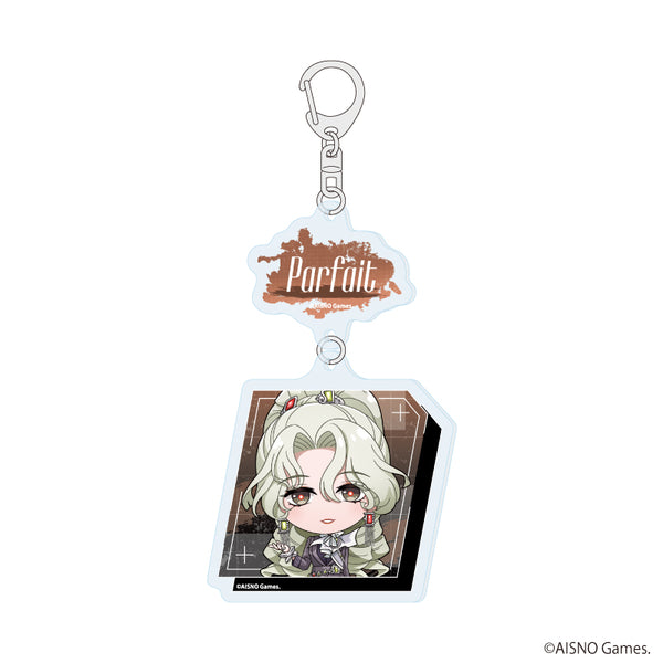 『無期迷途』連結アクリルキーホルダー05/パフェ(ミニキャライラスト)