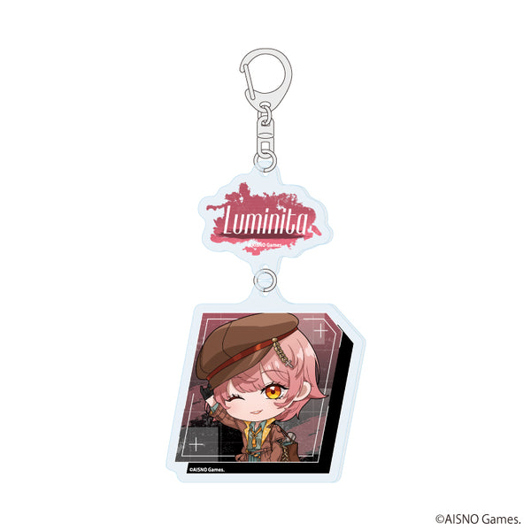 『無期迷途』連結アクリルキーホルダー06/ルミニタ(ミニキャライラスト)