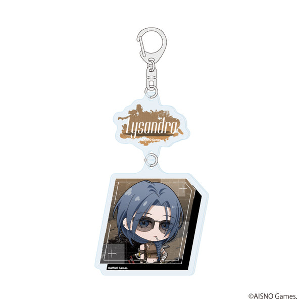 『無期迷途』連結アクリルキーホルダー08/リサロ(ミニキャライラスト)