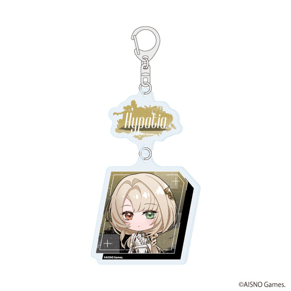 『無期迷途』連結アクリルキーホルダー09/ヒパティア(ミニキャライラスト)