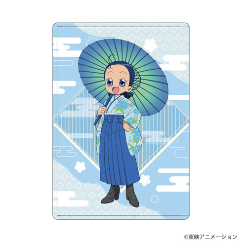 『おジャ魔女どれみドッカ~ン!』キャラクリアケース27/妹尾あいこ 袴・番傘ver.(描き下ろしイラスト)