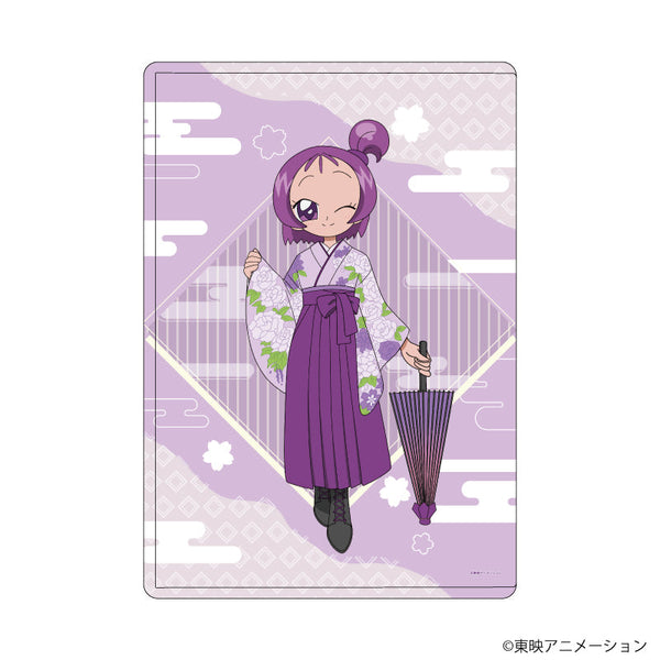『おジャ魔女どれみドッカ~ン!』キャラクリアケース28/瀬川おんぷ 袴・番傘ver.(描き下ろしイラスト)