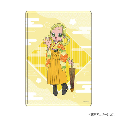 『おジャ魔女どれみドッカ~ン!』キャラクリアケース29/飛鳥ももこ 袴・番傘ver.(描き下ろしイラスト)