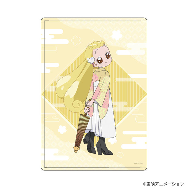 『おジャ魔女どれみドッカ~ン!』キャラクリアケース31/ハナ 袴・番傘ver.(描き下ろしイラスト)