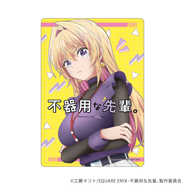 『不器用な先輩。』キャラクリアケース」01/ティザービジュアル(公式イラスト)