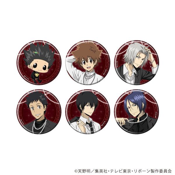『家庭教師ヒットマンREBORN!』缶バッジ72/コンプリートセット(全6種)(描き下ろしイラスト)