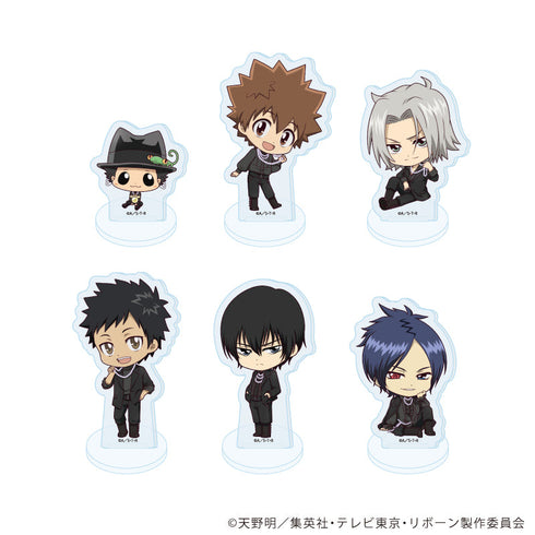 『家庭教師ヒットマンREBORN!』アクリルぷちスタンド28/コンプリートセット(全6種)(ミニキャライラスト)