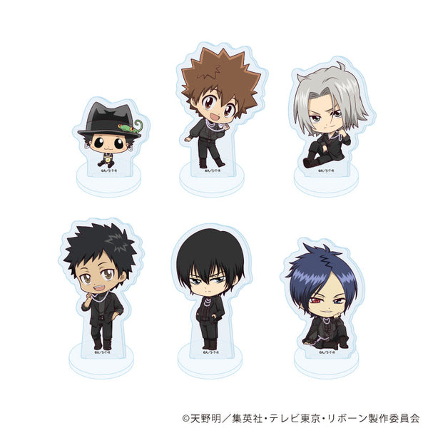 『家庭教師ヒットマンREBORN!』アクリルぷちスタンド28/コンプリートセット(全6種)(ミニキャライラスト)