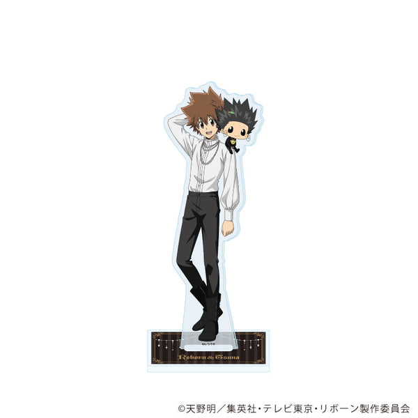 『家庭教師ヒットマンREBORN!』アクリルスタンド108/沢田綱吉&リボーン(描き下ろしイラスト)