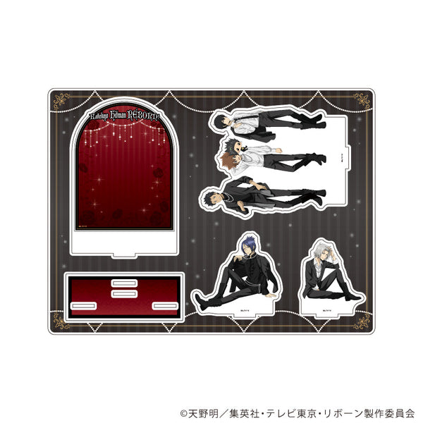 『家庭教師ヒットマンREBORN!』アクリルジオラマ04/集合デザイン(描き下ろしイラスト)