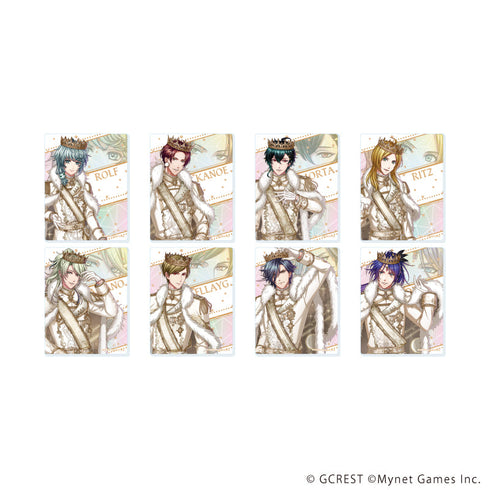 『夢王国と眠れる100人の王子様』アクリルカード10/コンプリートセット(全8種)(公式イラスト)