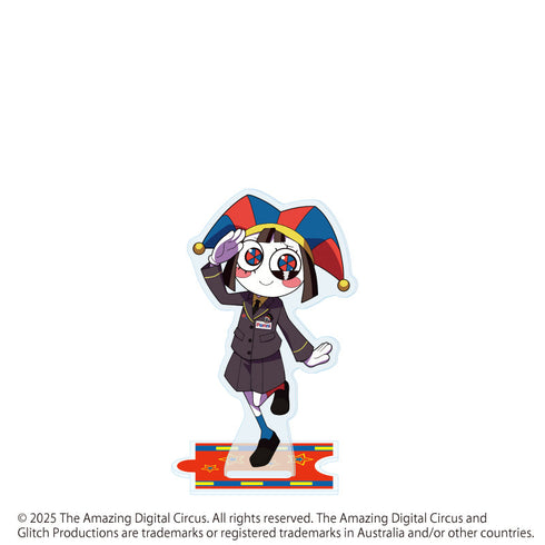 『アメイジング・デジタル・サーカス』アクリルスタンド01/駅員ver. ポムニ(描き起こしイラスト)