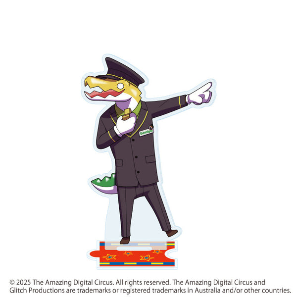 『アメイジング・デジタル・サーカス』アクリルスタンド03/駅員ver. ガンミグー(描き起こしイラスト)