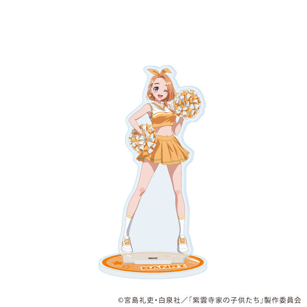 『紫雲寺家の子供たち』アクリルスタンド01/紫雲寺万里 チアガールver.(描き下ろしイラスト)