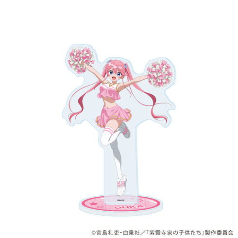 『紫雲寺家の子供たち』アクリルスタンド03/紫雲寺謳華 チアガールver.(描き下ろしイラスト)