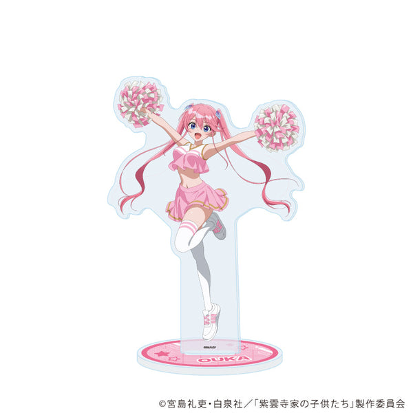 『紫雲寺家の子供たち』アクリルスタンド03/紫雲寺謳華 チアガールver.(描き下ろしイラスト)