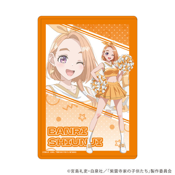 『紫雲寺家の子供たち』キャラクリアケース01/紫雲寺万里 チアガールver.(描き下ろしイラスト)
