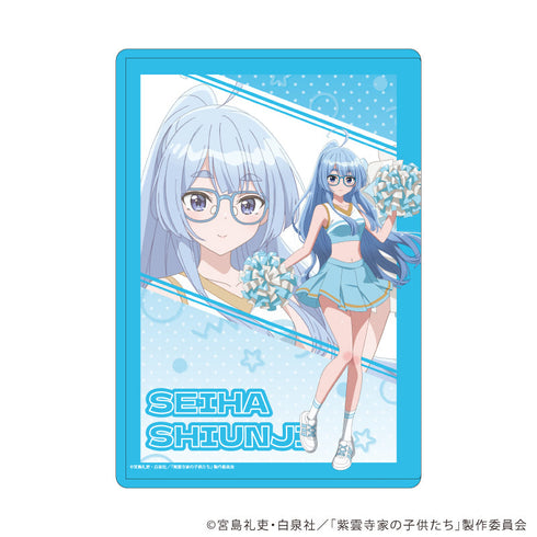 『紫雲寺家の子供たち』キャラクリアケース02/紫雲寺清葉 チアガールver.(描き下ろしイラスト)